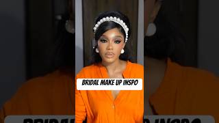 The beautiful Sharon ooja bridal make up inspo explore shorts makeup makeupinspo orange [upl. by Atis208]