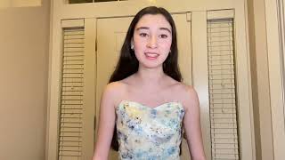 Hannah Messineo  S’altro Che lagrime  2024 Classical Music Competition [upl. by Ytsur578]