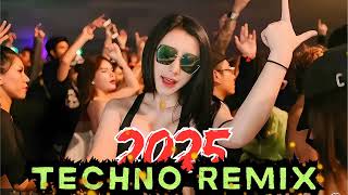 TECHNO REMIX 💦 DJ BOMBOM MUSIC REMIX 2025 💦Dance With DJ Nonstop Synthesis Remix 2025 [upl. by Aime850]