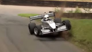 Shelsley Walsh 2024 Crash into bank [upl. by Plantagenet]