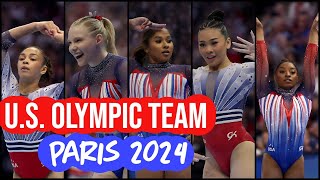 Gymnastics  US Olympic Team for Paris 2024 [upl. by Sophi358]