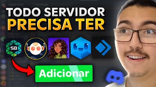 5 BOTS que TODO SERVIDOR PRECISA TER no Discord [upl. by Oinotnaesoj]