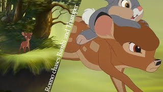 Bambi 2  Ronno chases Bambi and Thumper HD [upl. by Virgilio669]