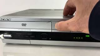 Sony SLVD360P DVD Player VCR Combo [upl. by Sansone]