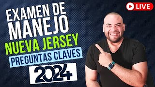 EXAMEN TEORICO DE MANEJO NEW JERSEY 2024 I Aprobarás con estas preguntas [upl. by Ytsrik112]