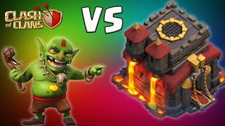 Kobolde VS Rathaus Clash of Clans  DEUTSCH [upl. by Ordisy476]