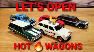 HOT WHEELS HOT WAGONS 2024 🔥❤🔥 [upl. by Ahcsat105]