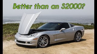 Corvette C6 Z51 Review  Best Sports Car Under 25K [upl. by Petromilli]