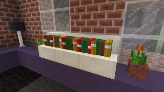 Comment faire un rack à livre Minecraft [upl. by Raffaj]