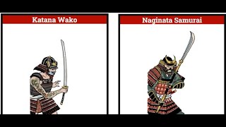 Total War SHOGUN 2 1vs1 Katana Wako vs Naginata Samurai [upl. by Billen]