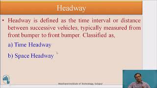 Density Occupancy Spacing amp Headway [upl. by Munroe]