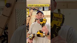 NEW DeWalt Impact Driver is INSANE  tools dewalt powertools diy shorts impactdriver [upl. by Davon41]