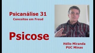 Psicose  Psicanálise 31  Conceitos em Freud [upl. by Eirod]