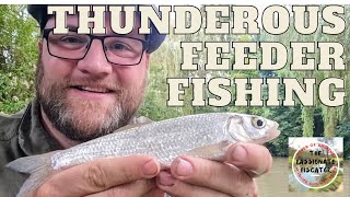 Bristol Feeder Canal  Silver Fishing in the Thunder [upl. by Drolet]