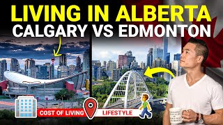 Calgary vs Edmonton Battle of Alberta  Best City to Live In Canada [upl. by Gertrude]