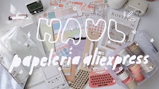 ♡ mega haul papelería de aliexpress ʕ•ᴥ•ʔ  jianwu store  sofiapricot [upl. by Mulligan]