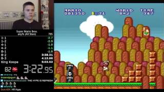 50289 Super Mario Bros All Stars any speedrun Former World Record [upl. by Dorin]