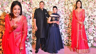 Shehnaaz Kaur Gill Rajat Sharma at Arpita Khan Sharma Aayush Sharma House for Eid Party 🤩🔥📸 [upl. by Mirak]