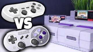 BEST SNES Controller for Switch amp Super Nintendo RetroBit Legacy 16 vs 8BitDo SN30 Pro  Review [upl. by Etnud]