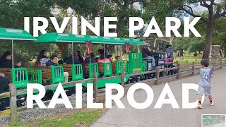 Irvine Park Railroad  Kids Train Ride in Irvine Regional Park Orange County [upl. by Laddie731]