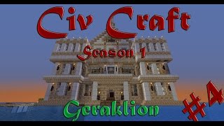 Minecraft Civ Craft S1 4 Geraklion [upl. by Desdamonna342]