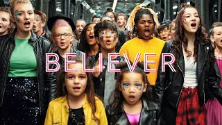 Imagine Dragons  Believer  One Voice Childrens Choir  Kids Cover Official Music Video [upl. by Tyrus]