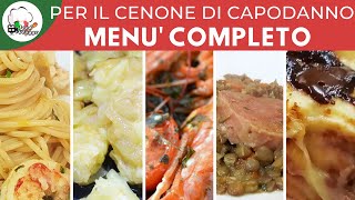 CENONE CAPODANNO MENU COMPLETO  FoodVlogger [upl. by Asilak817]