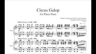 Circus Galop for Piano Duet [upl. by Minsk700]