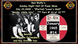 Mid 1960s Hits Special Part 10 of 10 Lovers Gold  WODE July 23 2000 Air Check [upl. by Atat]