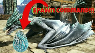 ARK FERTILIZED EGG COMMAND AND HOW TO HATCH [upl. by Attaynik]