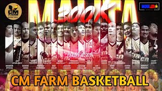 CM FARM BASKETBALL KAMPYEON SA MALITA  FULL GAME  300K [upl. by Netsyrc140]