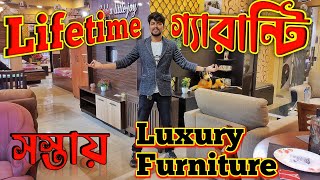 Luxury Furniture Store in india  lifetime guarantee 100 trusted sttore in kolkata  vromonengine [upl. by Atnuahc]