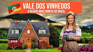 🍁VALE DOS VINHEDOS  SERRA GAÚCHA🍁 Região absurdamente linda [upl. by Esilahc584]