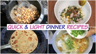 3 Quick amp Light Dinner Recipes  Paneer Pulav Sattu Parantha Moong Dal  CookWithNisha [upl. by Siddon]