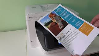 Test TintenstrahlMultifunktionsdrucker HP OfficeJet Pro 8730 [upl. by Nnyleuqaj]