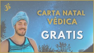 Calcula tu Carta Natal totalmente GRATIS con este Método  Astrología Védica [upl. by Fenn]