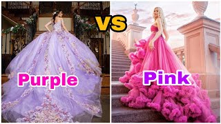 Purple vs Pink Pink vs Purple Choose onePick oneWhich one is your FavouriteThis or That [upl. by Elsey]