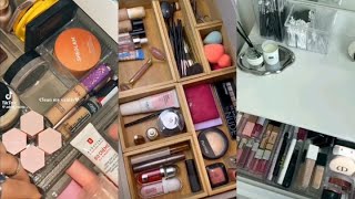 Aesthetic Vanity Organization  TikTok Compilation  Aesthetically pleasing [upl. by Yrdnal]