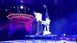 RUSSELLS INTERNATONAL CIRCUS SHOW 2024 russellscircus circus acrobatics circuslife circusvideo [upl. by Rochester]