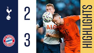 TOTTENHAM HOTSPUR 23 BAYERN MUNICH  HIGHLIGHTS  DEJAN KULUSEVSKI DOUBLE AS HARRY KANE RETURNS [upl. by Rehptsirhc]