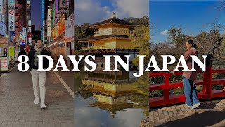 How We Spent 8 Days in Japan  Exploring Osaka Kyoto and Tokyo [upl. by Chaves]