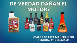 SON BUENOS los ADITIVOS y TAPA FUGAS para MOTOR  ÚSALOS DE ESTA MANERA [upl. by Eceinart]