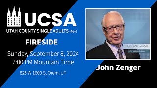 John Jack Zenger fireside UCSA [upl. by Bainbridge]