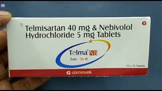 Telma NB Tablet  Telmisartan amp Nebivolol Hydrochloride Tablets  Telma NB Tablet Uses Dosage [upl. by Nosle93]