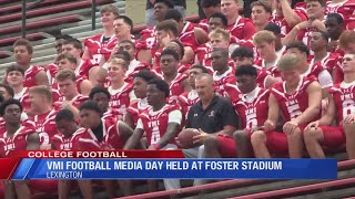 VMI Football Media Day [upl. by Dyann]