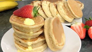 American Pancakes Recipe  How to make the best fluffy pancakes [upl. by Nnek]