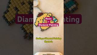 diamondpainting resin keychain [upl. by Rawden112]