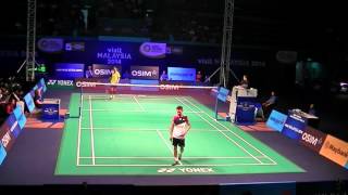 Lee Chong Wei vs Jan Ø Jørgensen 2013 FinalsNice camera [upl. by Cordier]