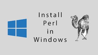 Lets see how to Install Perl in Windows [upl. by Deach]