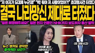 결국 나라망신 대폭발 아이돌 출신 차관 논란에 일본 NHK까지 보도 윤석열 정부 초대형 사건의 전말은 얼른 해명해 주세요 용산 발칵 뒤집힌 이유 [upl. by Rudman]